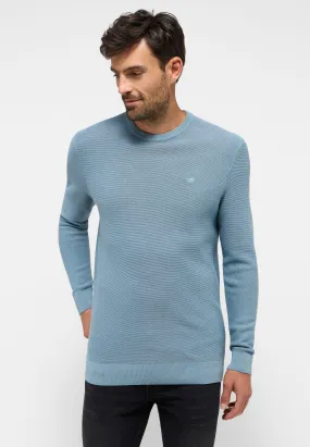 Strickpullover aus reiner Baumwolle